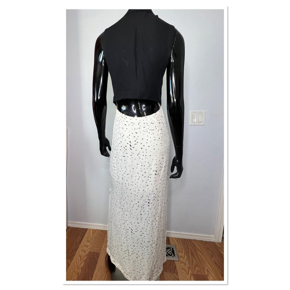 A.L.C. 100% Silk Maxi Shirtdress Sz 2 - Picture 8 of 12